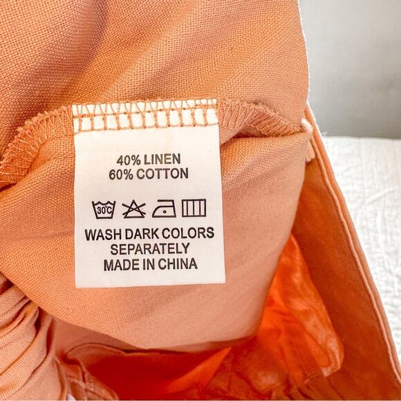 Girl and the Sun Leros Shorts  NEW Coral Medium - Picture 5 of 11